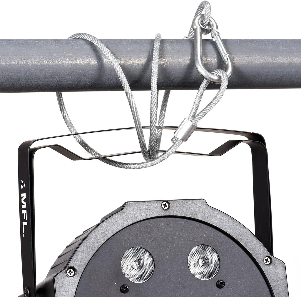 Stage Lights Safety Cables 33'' Stainless Steel Security Rope, Pack of 10 N993