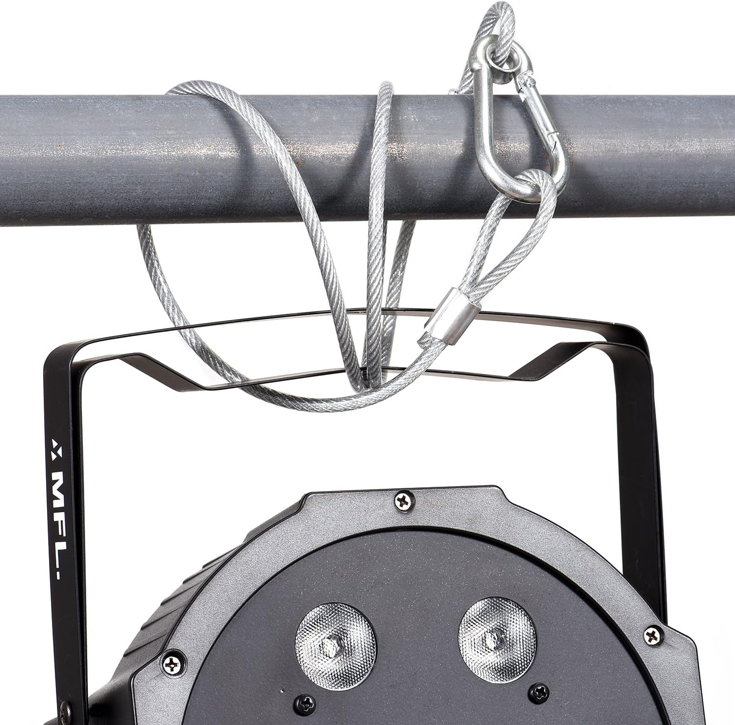 Stage Lights Safety Cables 33'' Stainless Steel Security Rope, Pack of 10 N993