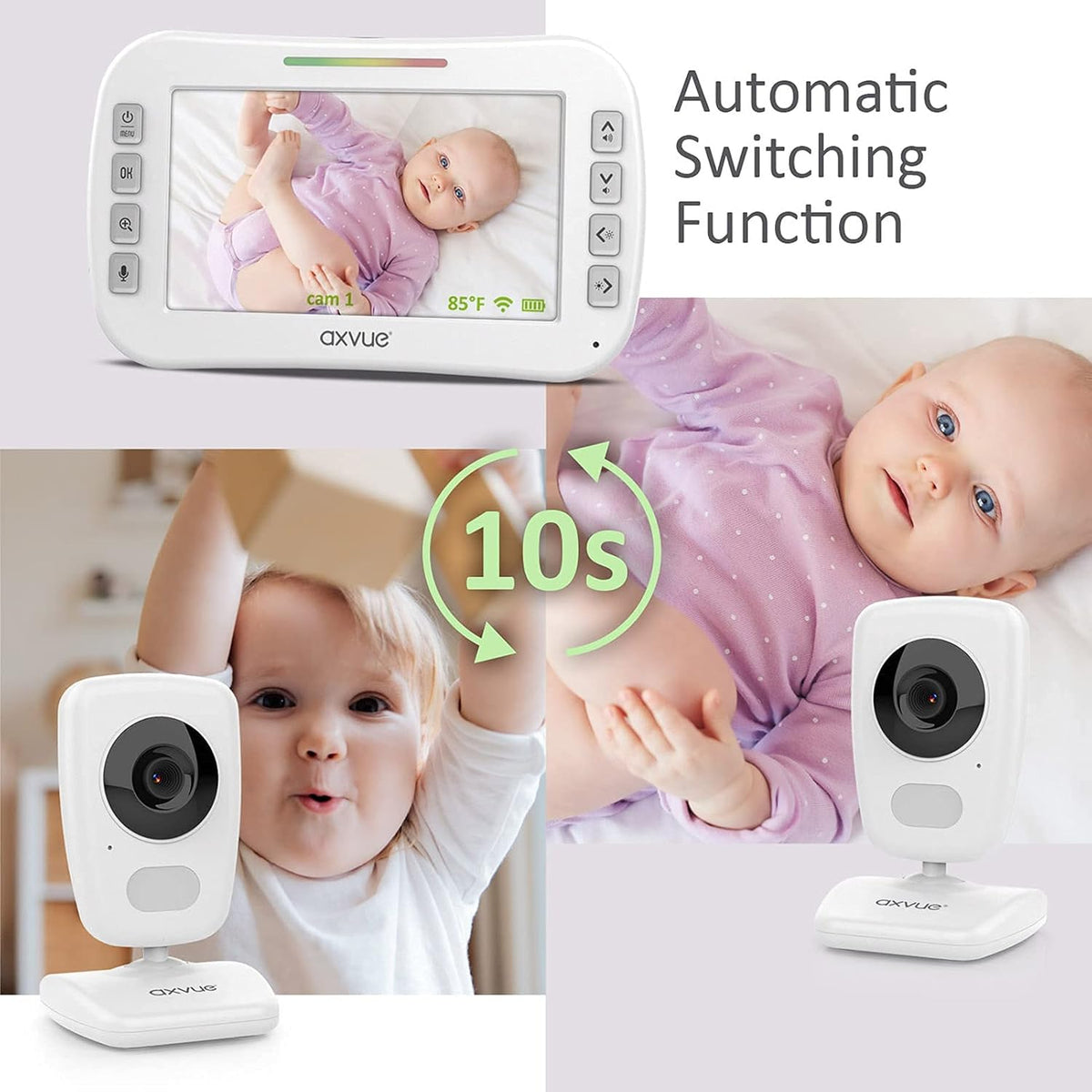 Video Baby Monitor 5 Screen W5990