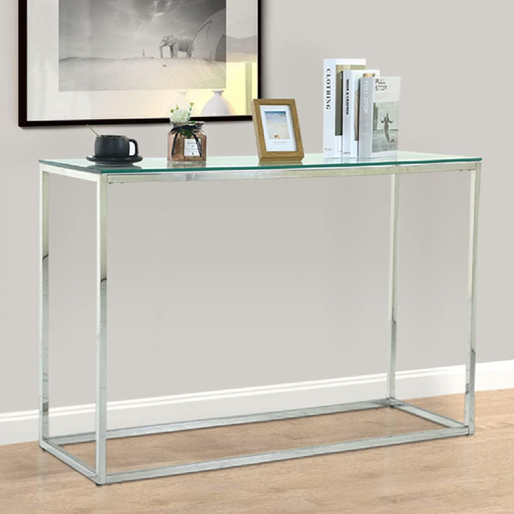Narrow Glass Console Table H8337