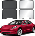 Foldable Sunroof Shade Cover with Heat Insulation Film, Pack of 2 X311