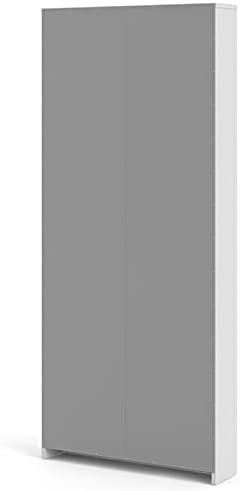 4 Drawer White Shoe Cabinet J441