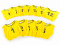 Yellow RelaxFit Numbered Mesh Vest Sets N467