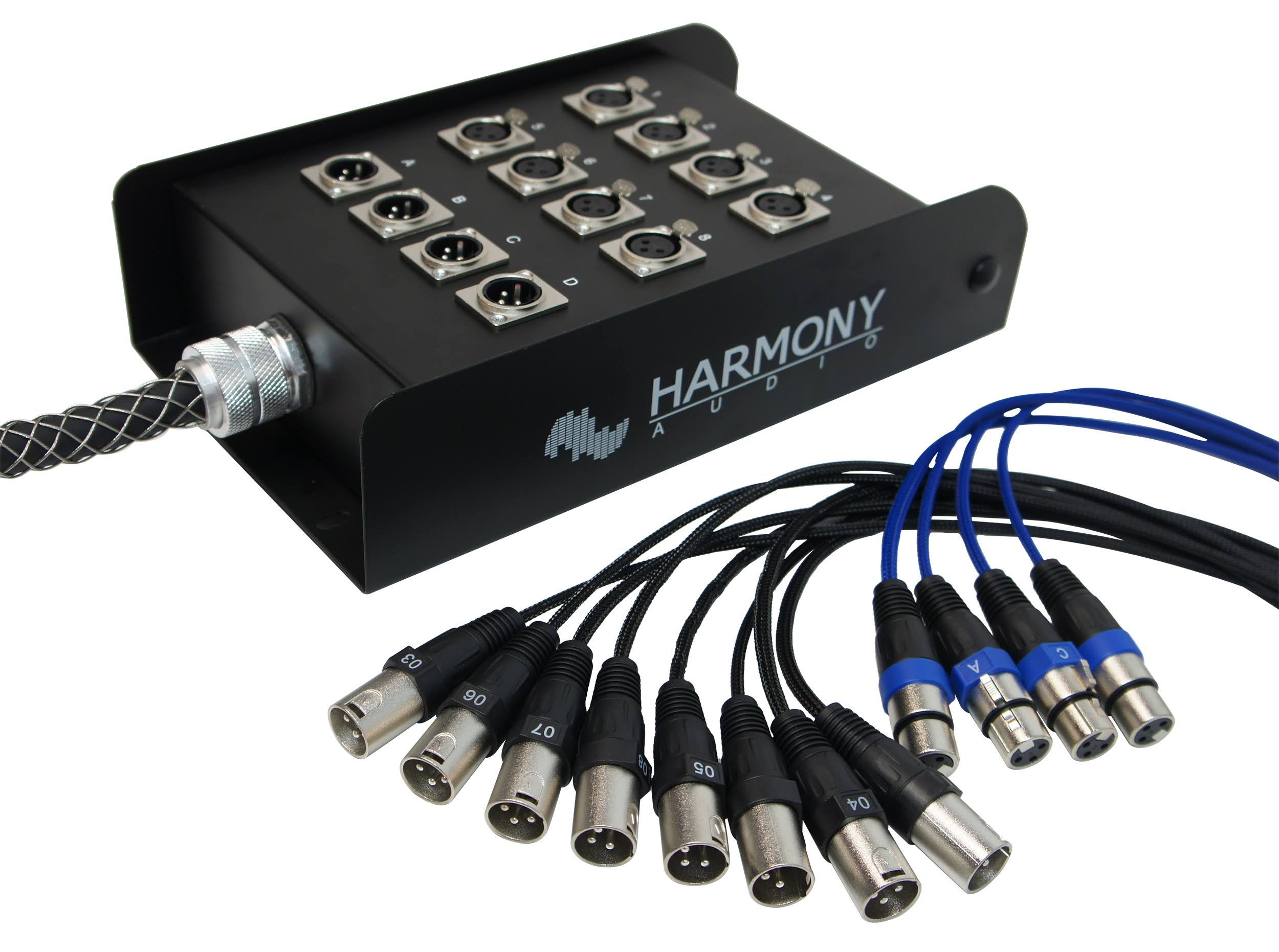 XLR Snake Cable 12 Channel 25 Feet S22902