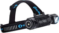 2500 Lumens Rechargeable Headlamp Flashlight with Headband Black R805679