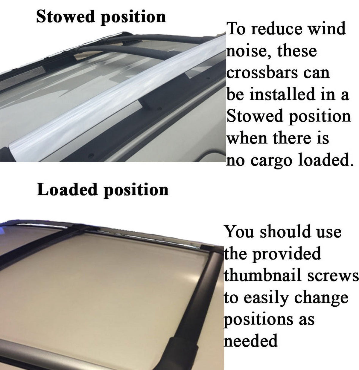 Roof Rack Crossbars Ski Rack Combo F97884