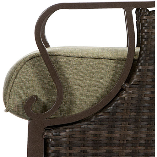 Vintage Meadow 4-Piece Wicker and Steel Conversation Set K54363