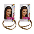 Double Braid Headband - Ginger Blonde - 1 Pc Hair Band - Pack of 2 M324