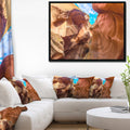 Framed Canvas Art Print 20 in. wide x 12 in. high R13847