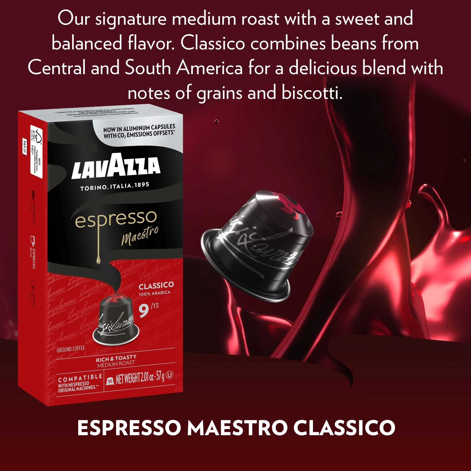 Aluminum Espresso Capsules Variety Pack (Pack Of 60) R535