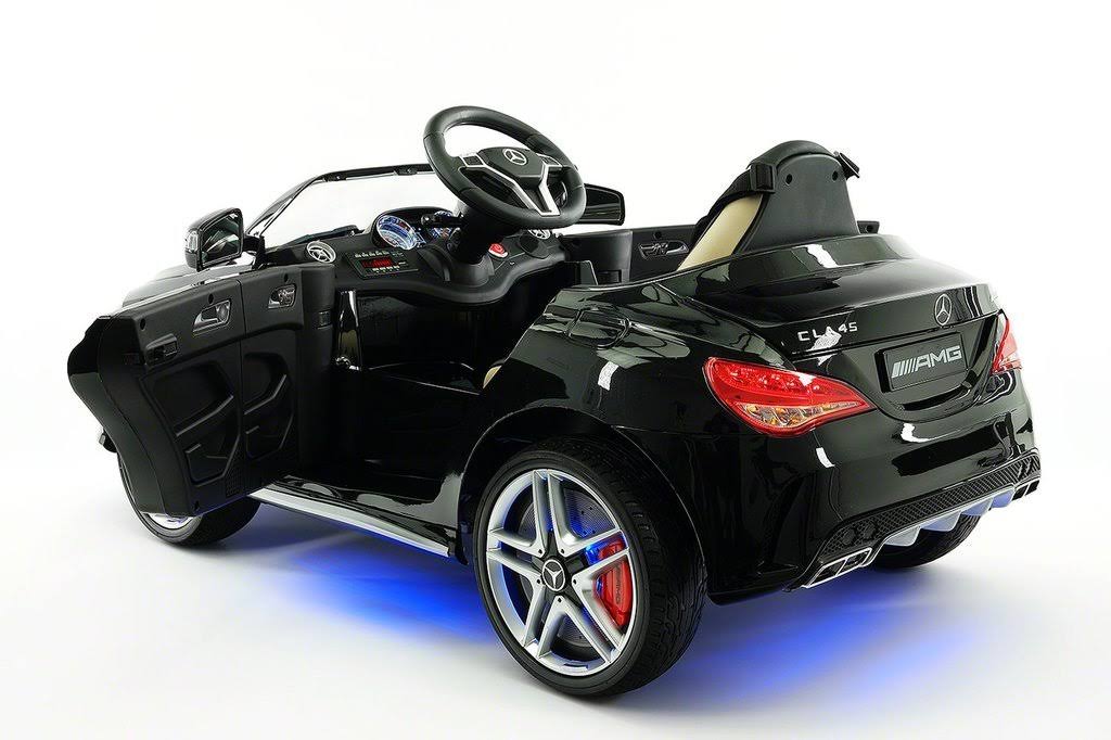 Licensed Mercedes CLA45 AMG Electric Kids Ride-On Car with Rubber Tires X1915