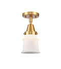 Satin Gold Small Flush Mount Light T306