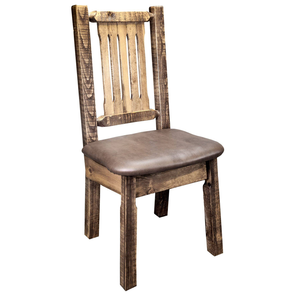 Saddle Pattern Side Chair B8453
