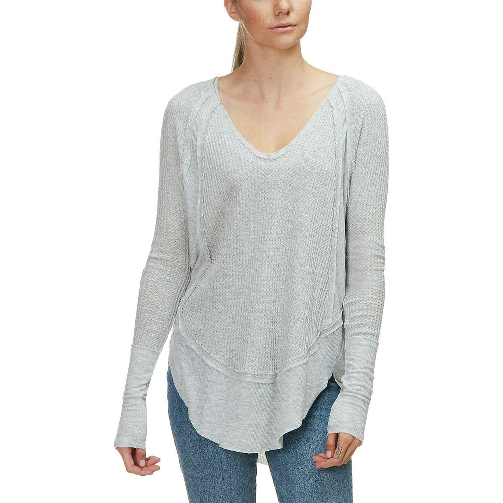 Grey Thermal Top J814992