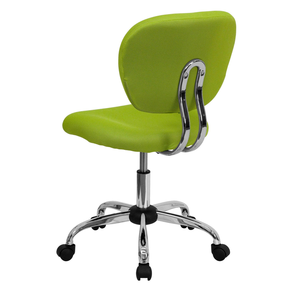 Yellow Mid-Back Mesh Padded Swivel Task Office Chair G6767