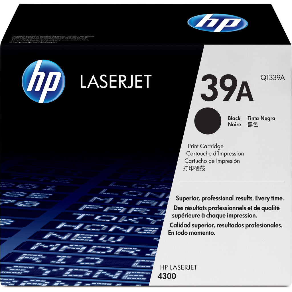 HP 39A Black Toner Cartridge D582601