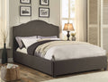 Dark Grey Fabric California King Bed R859994