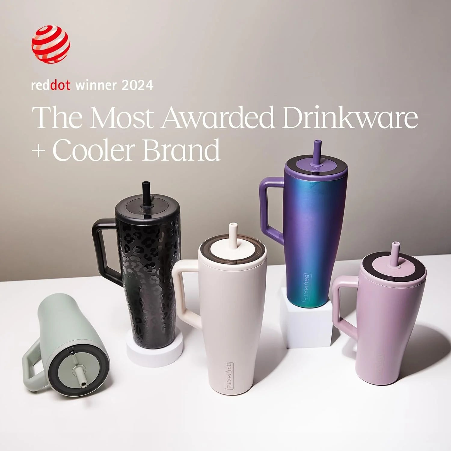 30 oz Stainless Steel Insulated Tumbler with Lid and Straw T6528