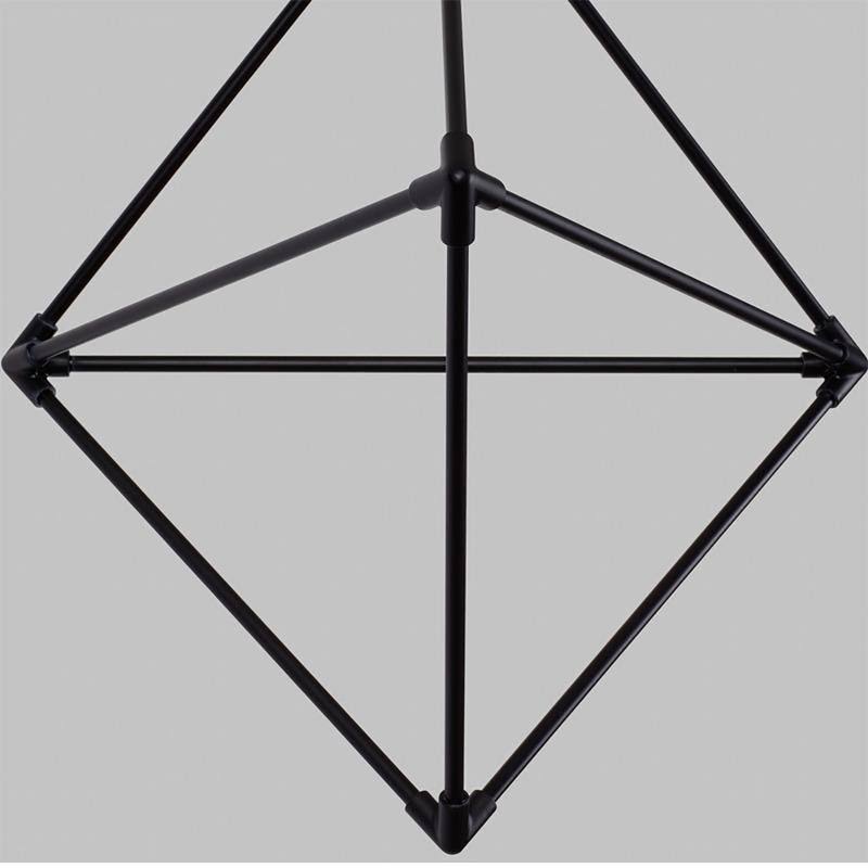 Matte Black LED Chandelier T72116