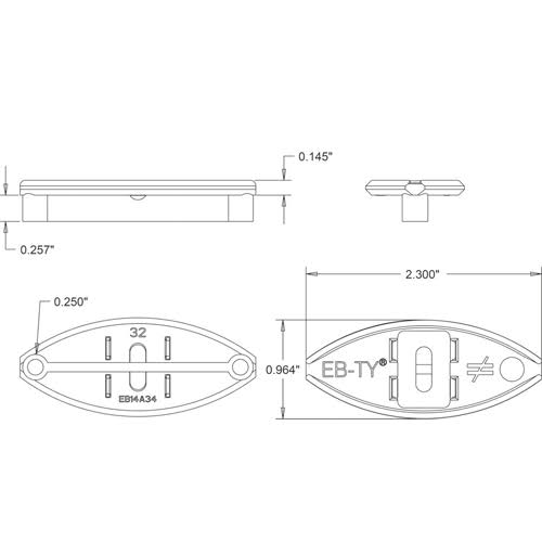 Hidden Deck Fastening Kit 1/4x22 A93156