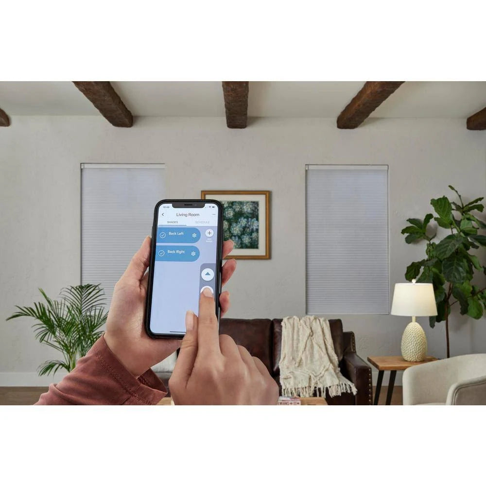 White Cordless Blackout Cellular Shade U438208
