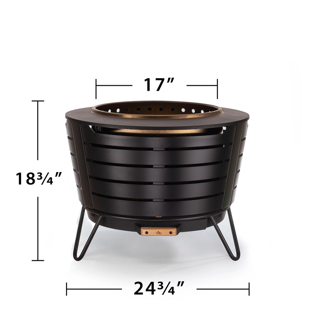 Stainless Steel Smokeless Fire Pit 25" N216048