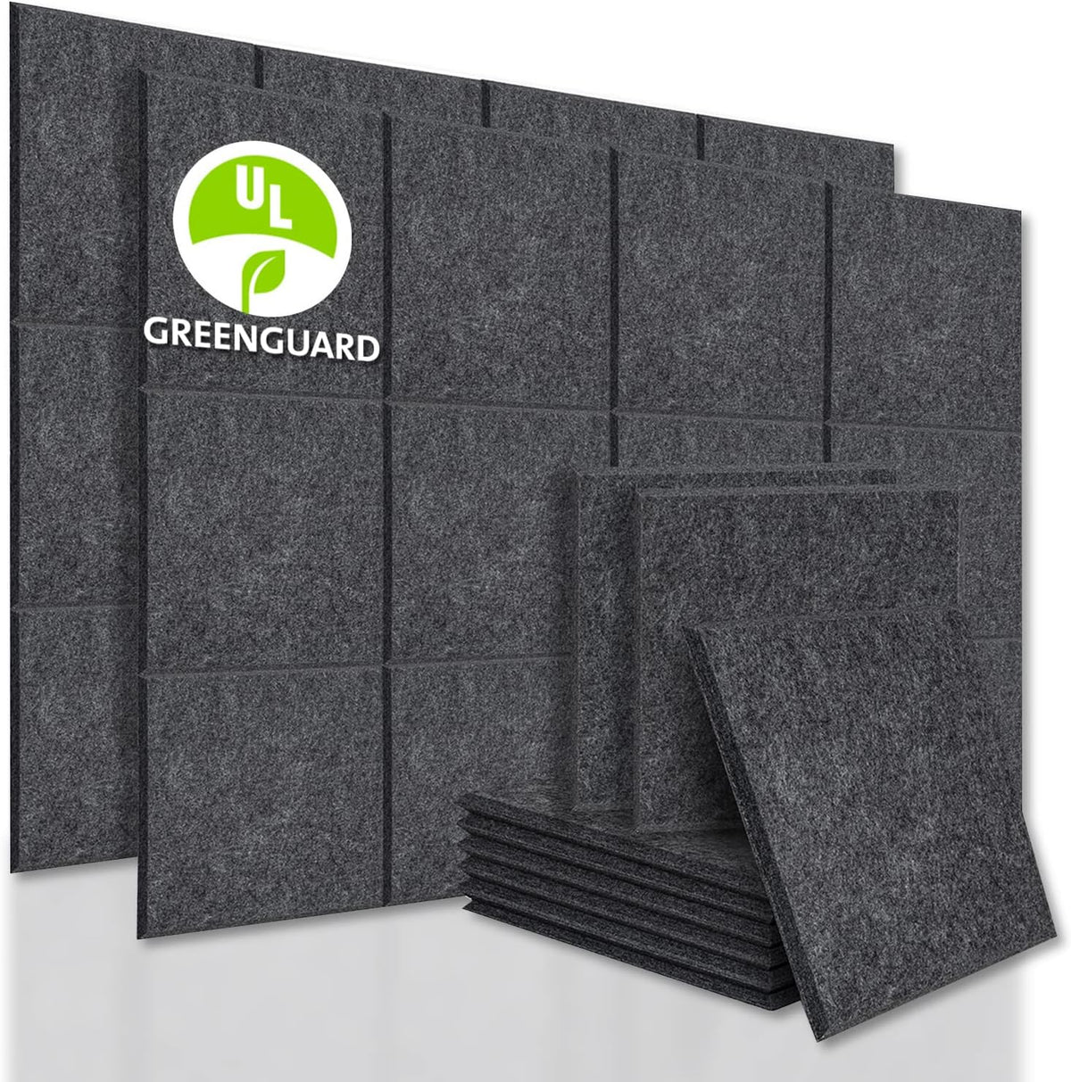 Art Acoustic Panels 12"x12" 6 Pack Sound Absorbing Wall Panel J35037