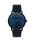 Blue Ion-plated Stainless Steel Case Watch K628