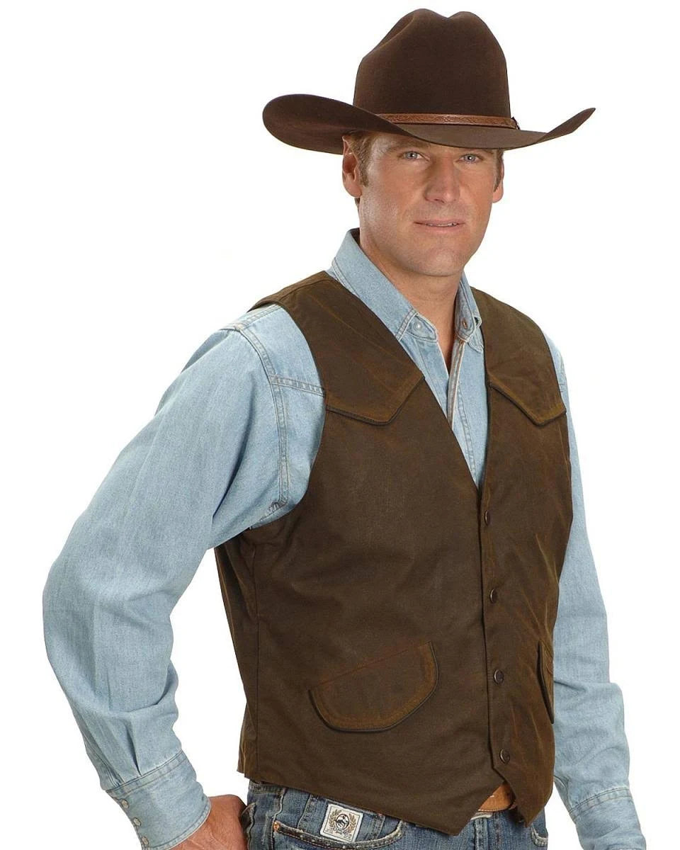 Bronze Oilskin Vest M579700