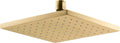 Vibrant Brushed Moderne Brass Showerhead L8465