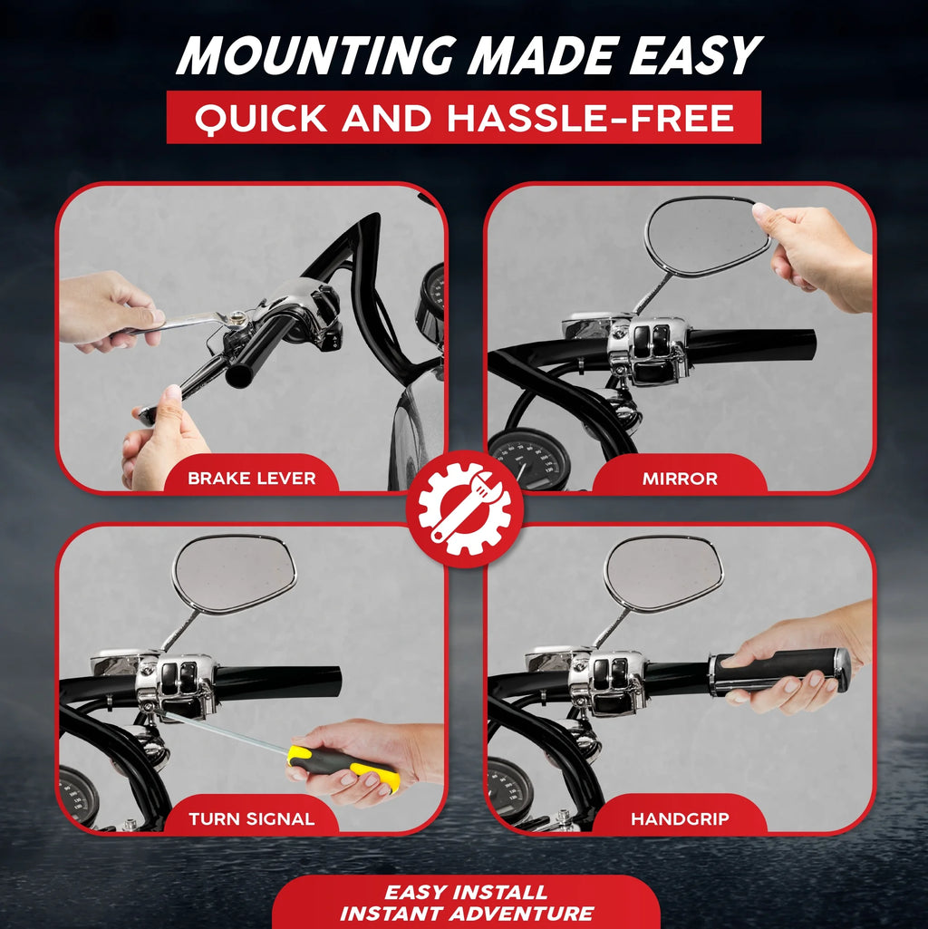 Black Z-Bar Handlebar 1 Inch B286