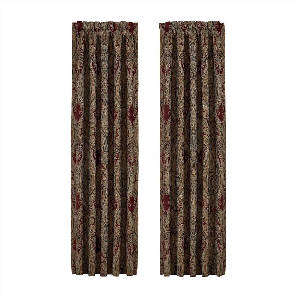 Red Window Panel Pair S131417