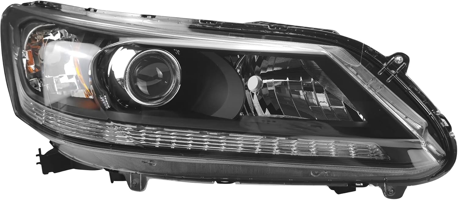 Halogen Headlight Assembly for 2013 2014 2015 Honda Accord A15718