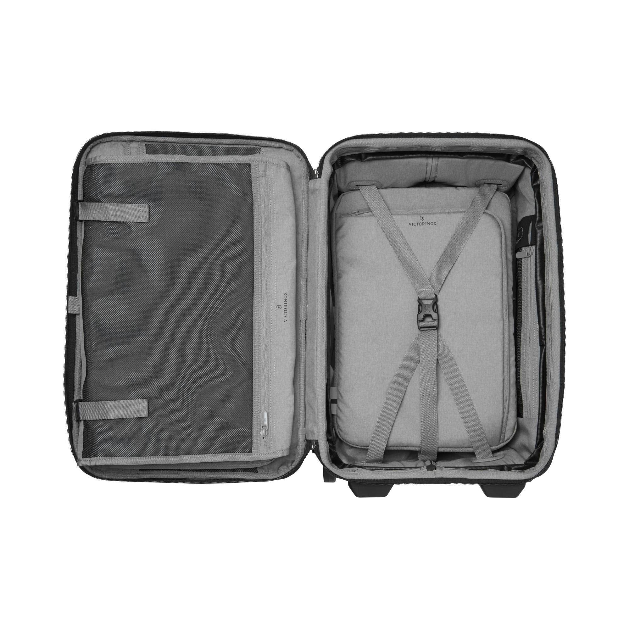 Black 2 Wheel Carry-On X9634