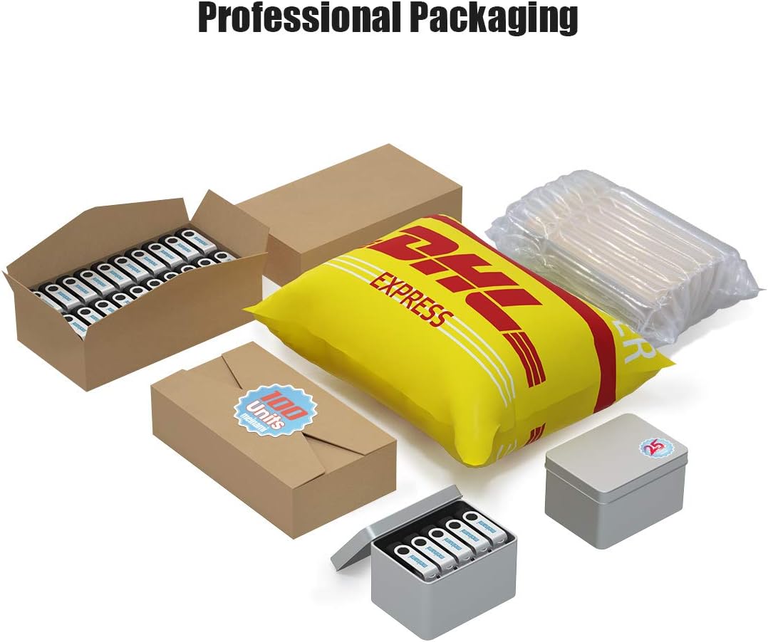 25 Pack Customized Metal USB Flash Drive S992
