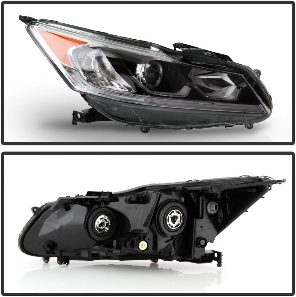 Passenger Side Headlight Assembly for 2016-2017 Honda Accord Sedan F4689