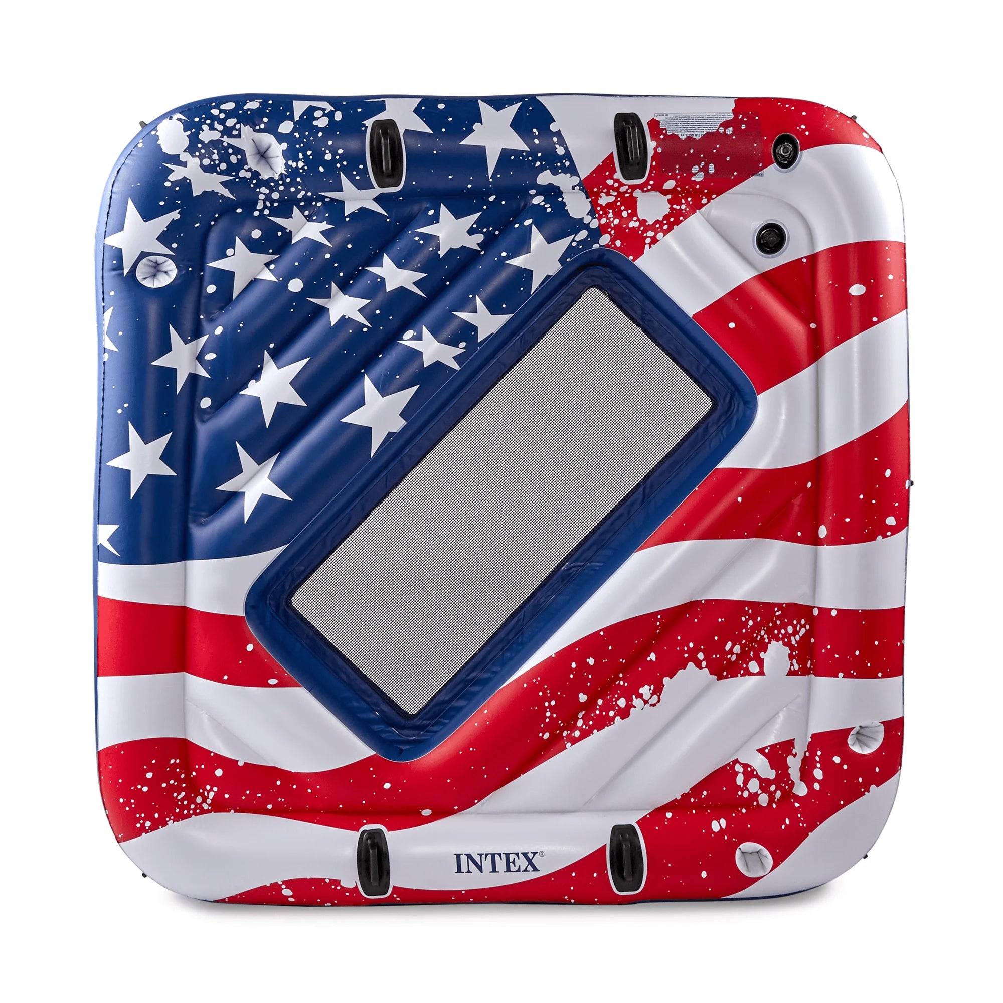 Inflatable American Flag 2 Person Float (2 Pack) R74089