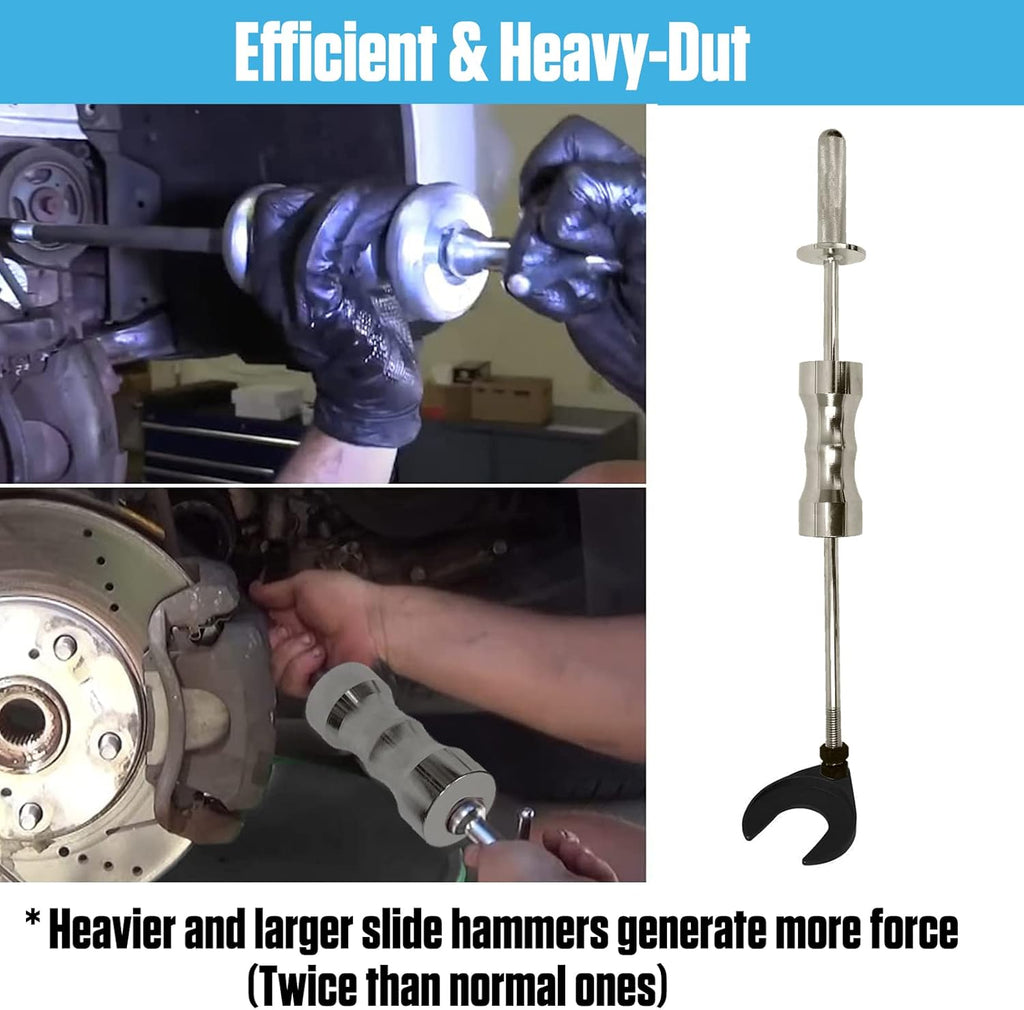 Heavy Duty Inner CV Axle Removal Tool with Slide Hammer Puller Set U572476