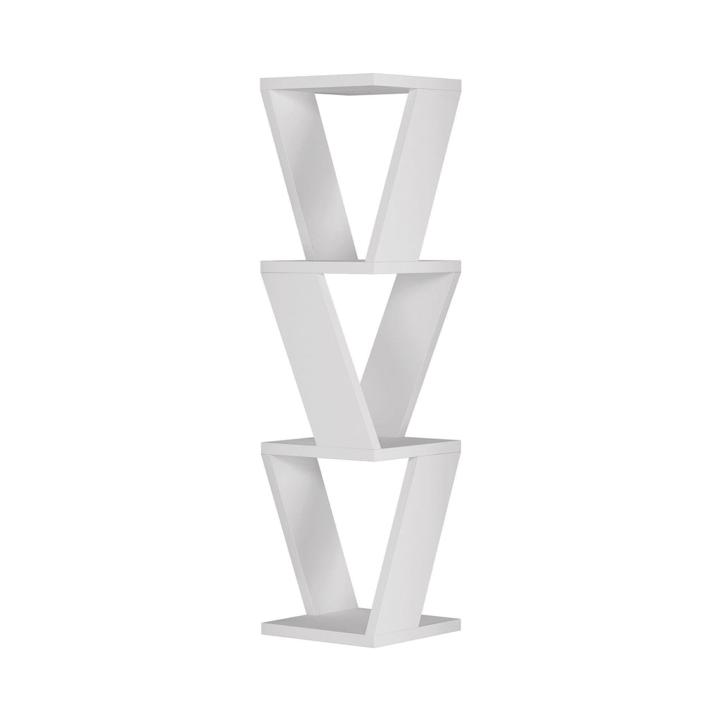 White Corner Wall Shelf E814590