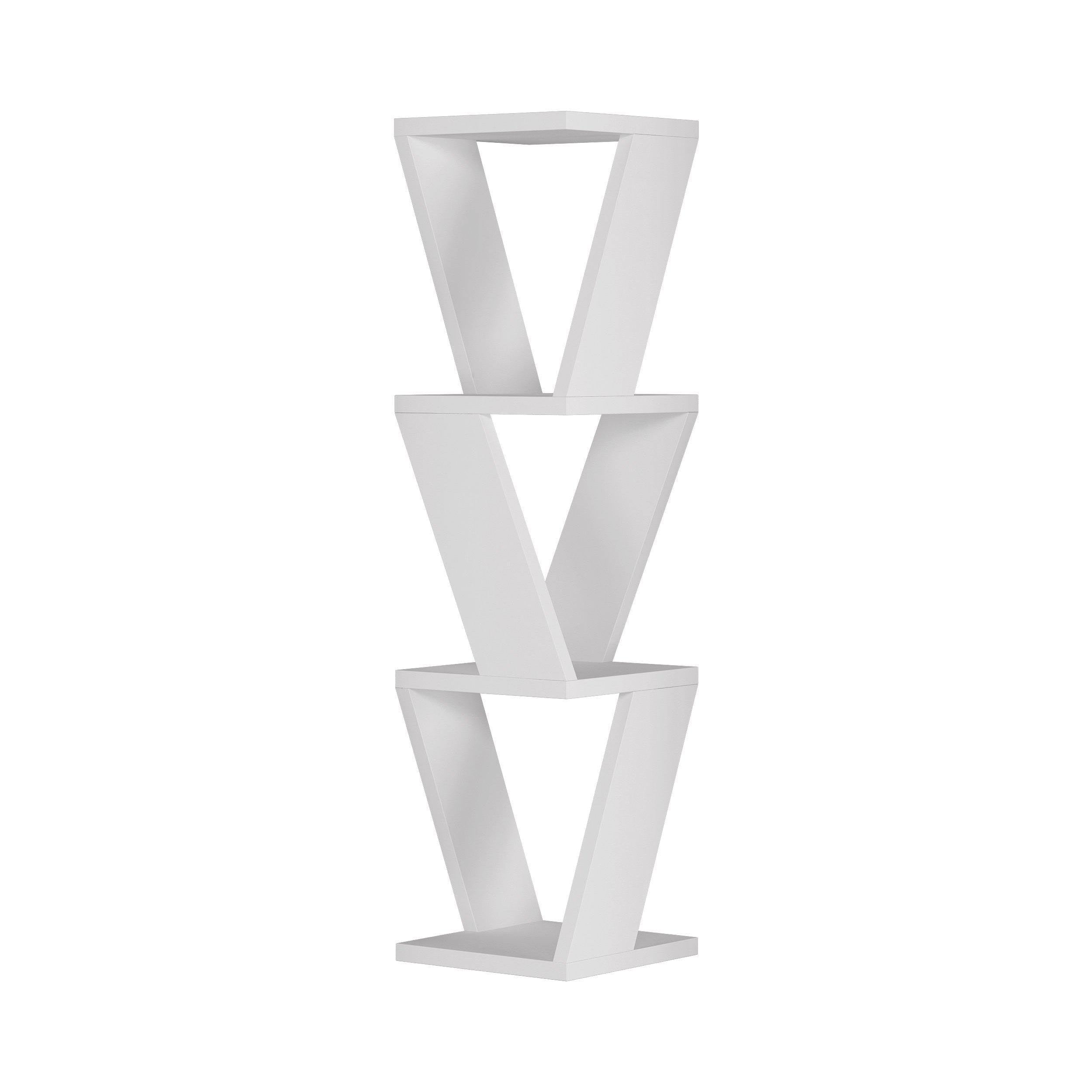 White Corner Wall Shelf E814590