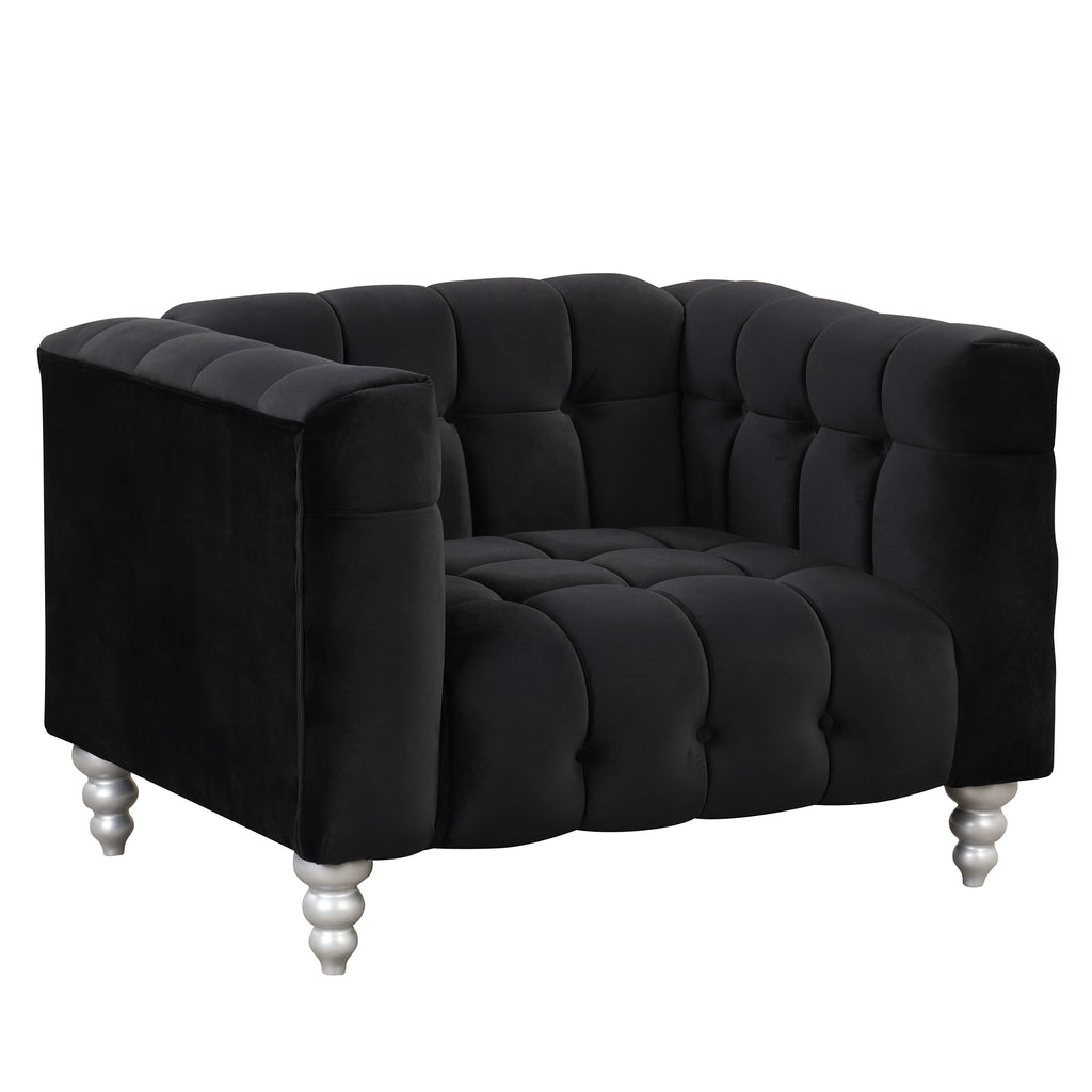 Modern Sofa with Solid Wood Legs U34134