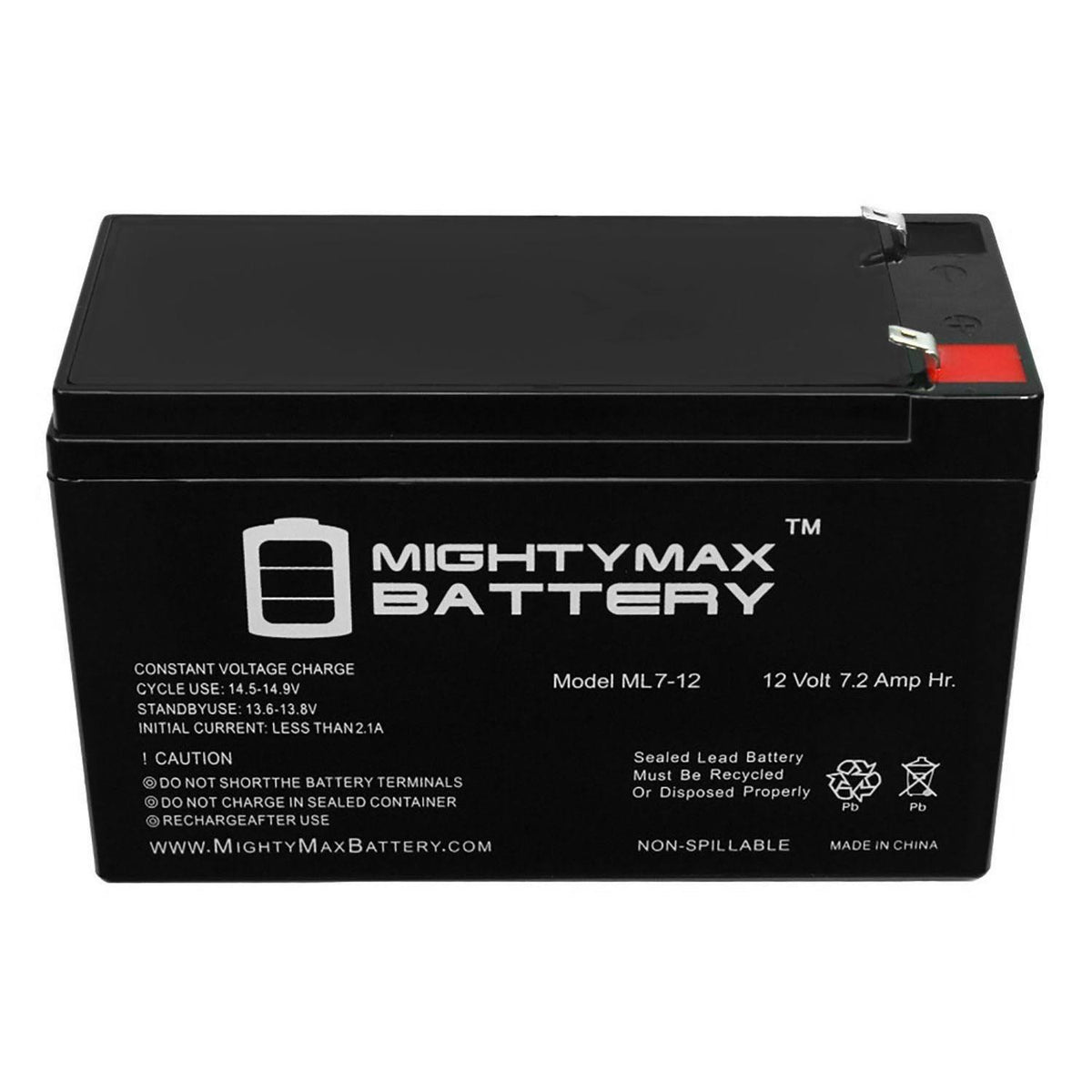 12V 7Ah Weatherproof Stealth Cam Battery Box - 10 Pack H181