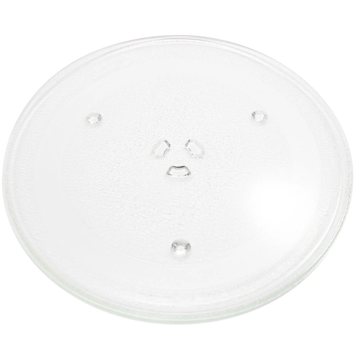 2-Pack 12 1/2" Microwave Glass Turntable Tray V760