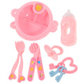 Pink Simulation Baby Doll Toy Set H537575