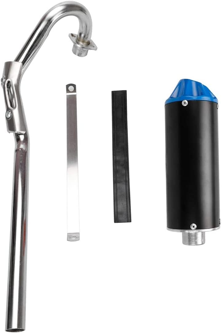 Blue Pack of 2 Exhaust Muffler Silencer Pipe Assembly Kit J521817