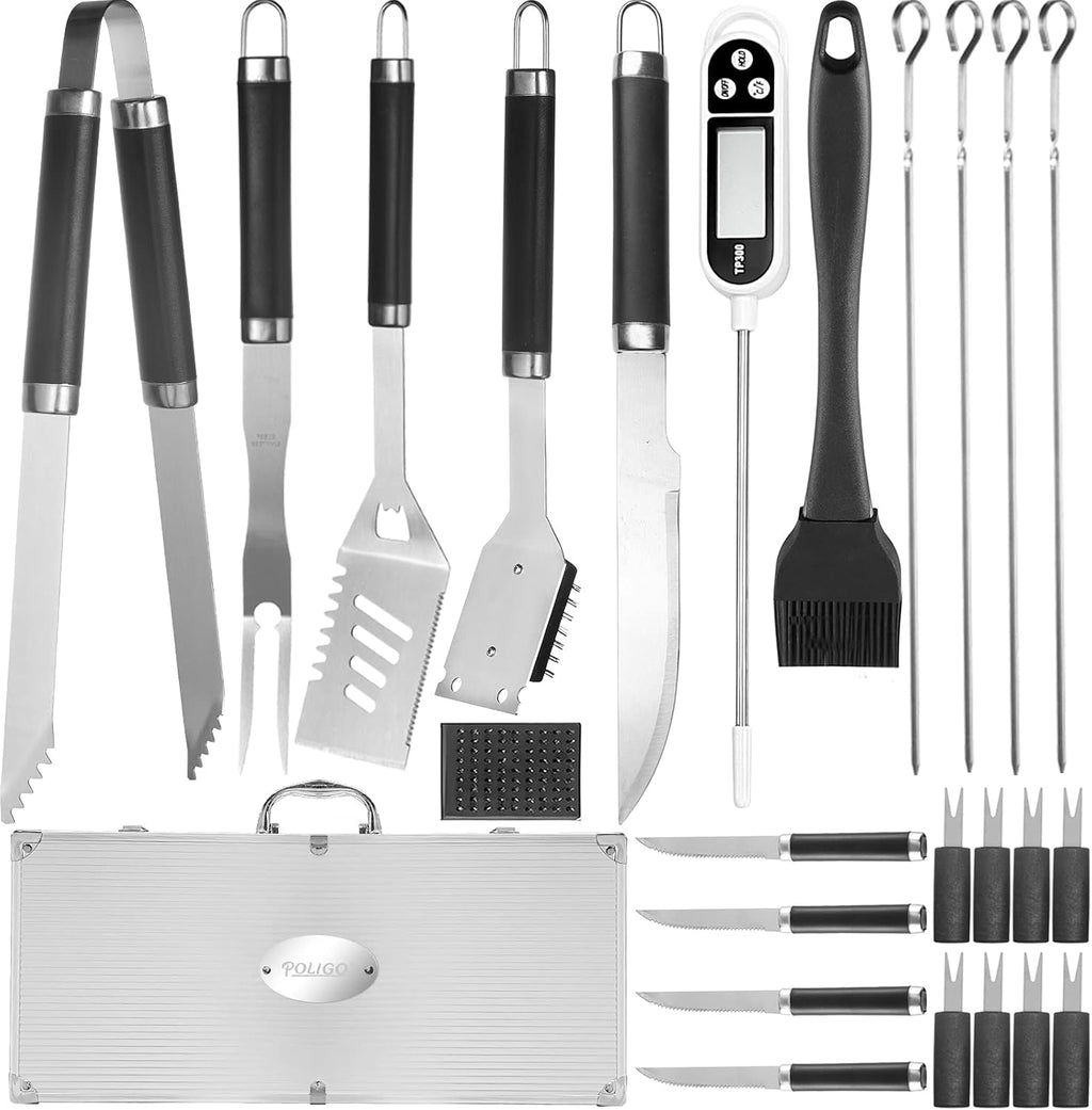 25Pcs Grill Accessories Set P150
