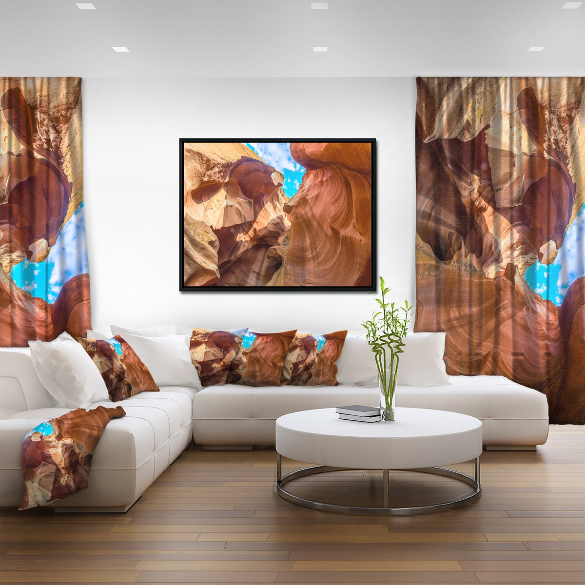 Framed Canvas Art Print 20 in. wide x 12 in. high R13847