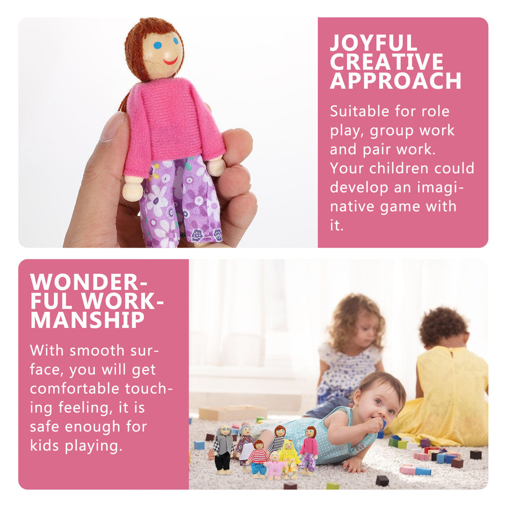 Dollhouse Mini People Figures C4113