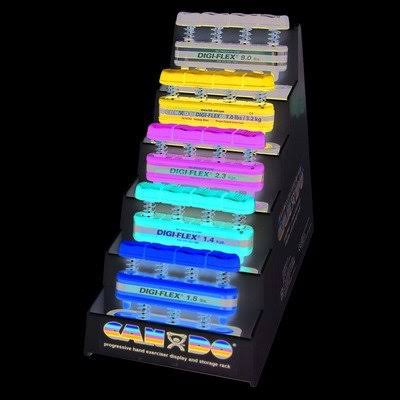 Set of 5 Hand Exerciser with Plastic Rack E2891