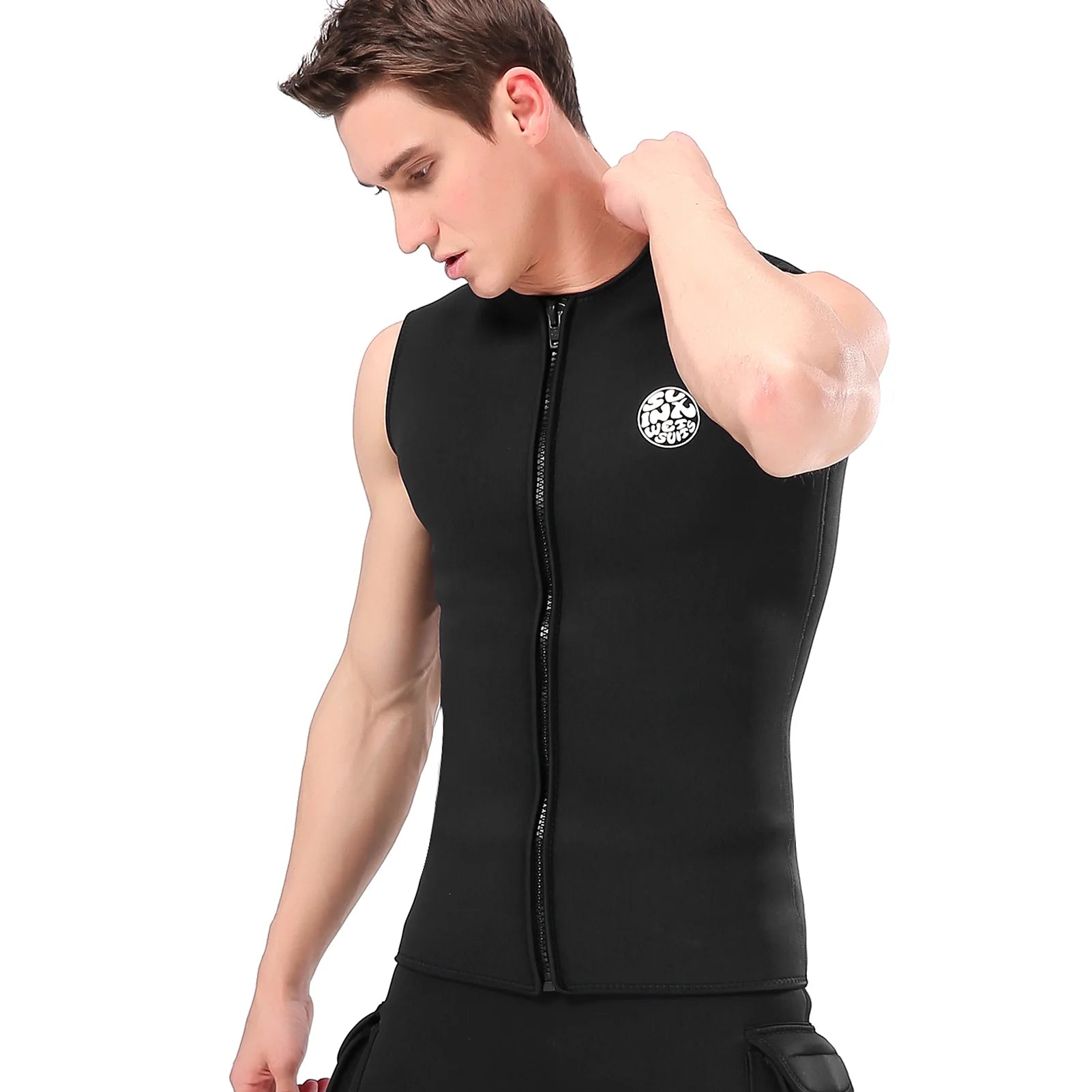 3mm Neoprene Sleeveless Thermal Vest Y108046